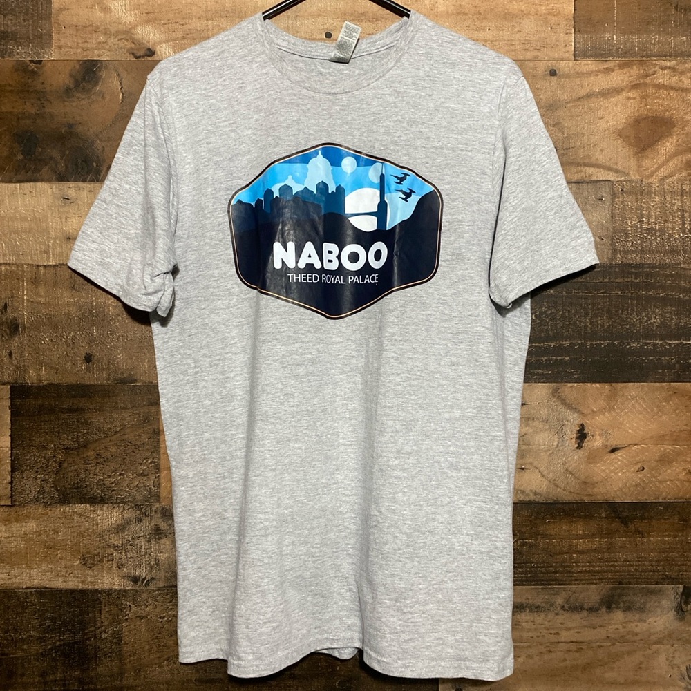 Naboo Theed Royal Place T-Shirt Size M Star Wars